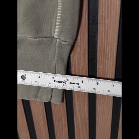 NSF x Soul Cycle Joggers Small Womens Sage Green Lace Up Mid Rise Distressed - Picture 6 of 8